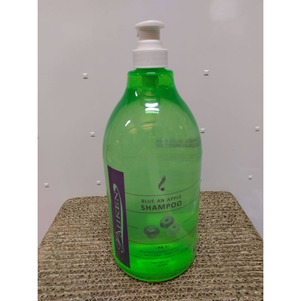 愛飛翔 PS-1 帕克青蘋果精油洗髮精 洗髮精 2100ML (白色瓶身為新包裝喔) 台南 考試 檢定 面交