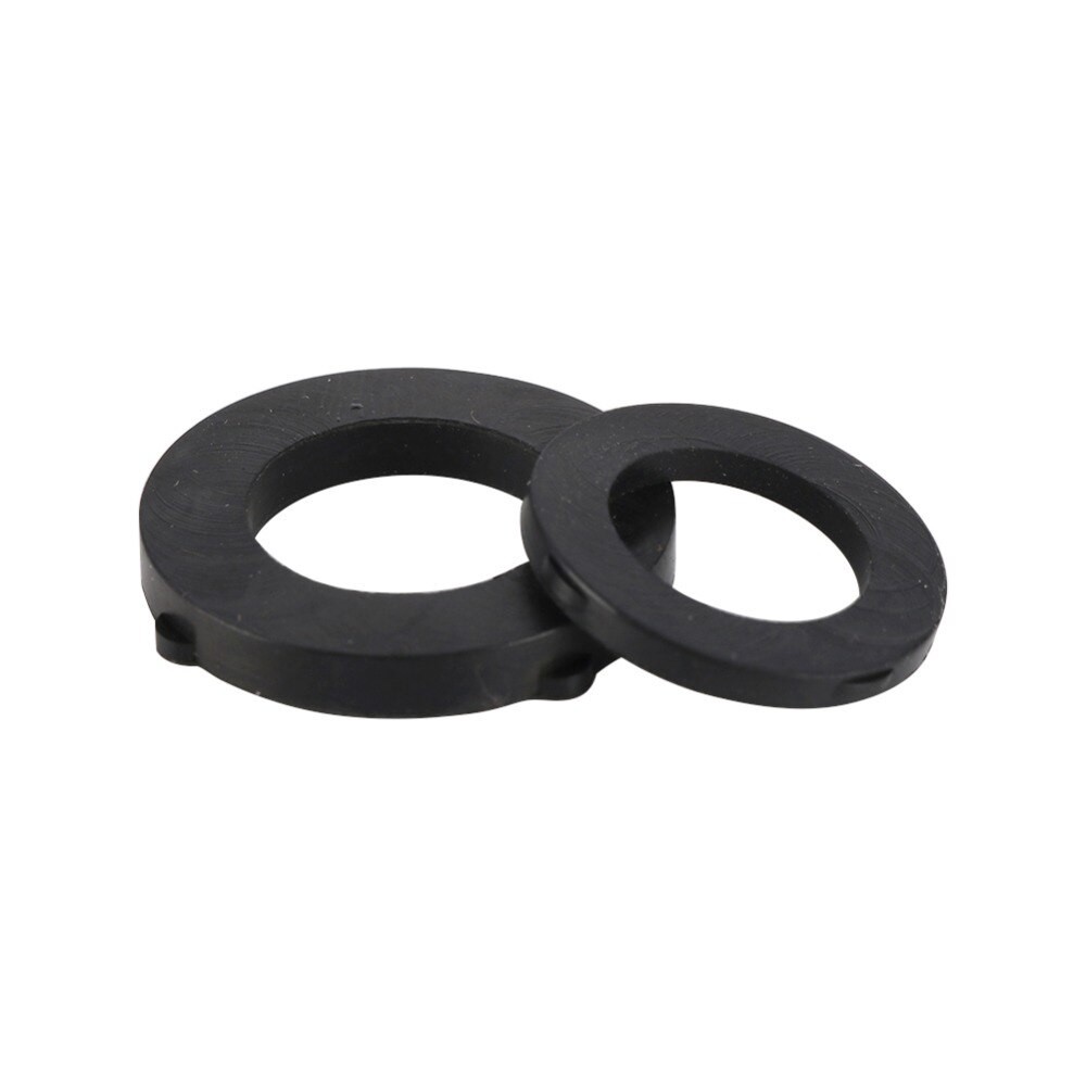 10 件 1/2" 3/4" 扁平橡膠 O 型墊圈水暖環水龍頭管道墊圈密封件黑色
