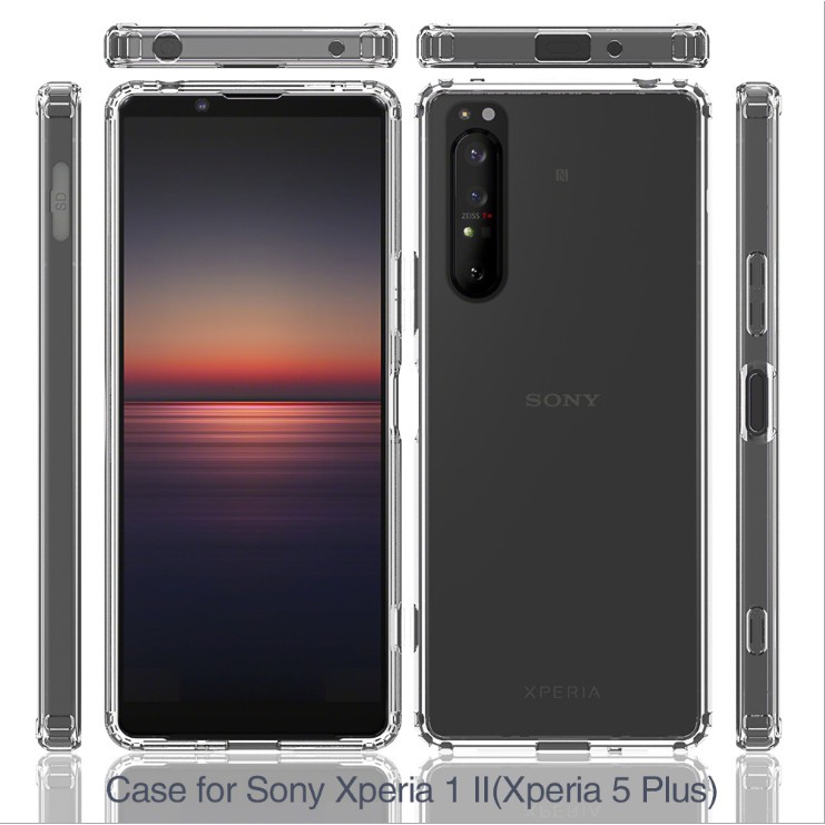 索尼Sony Xperia 1 II晶透亞克力防摔透明殼
