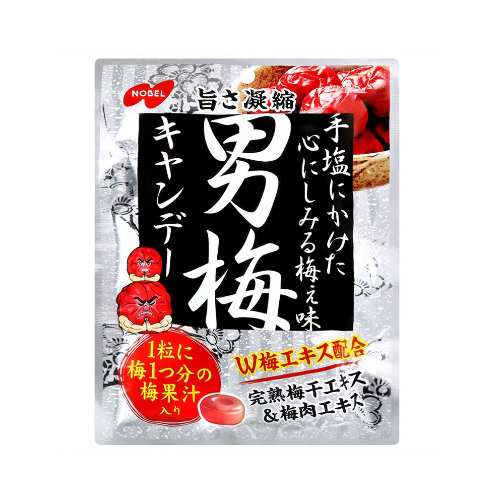 【蝦皮特選】日本 諾貝爾 男梅糖 層次豐富的好滋味