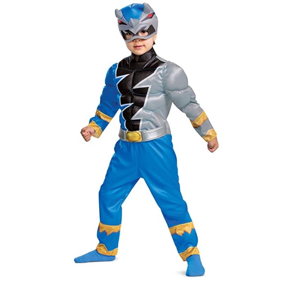 預購👍正版空運👍美國代購 金剛戰士 Power Rangers  兒童 男童 長袖上衣  裝扮服 萬聖節 小童 造型服