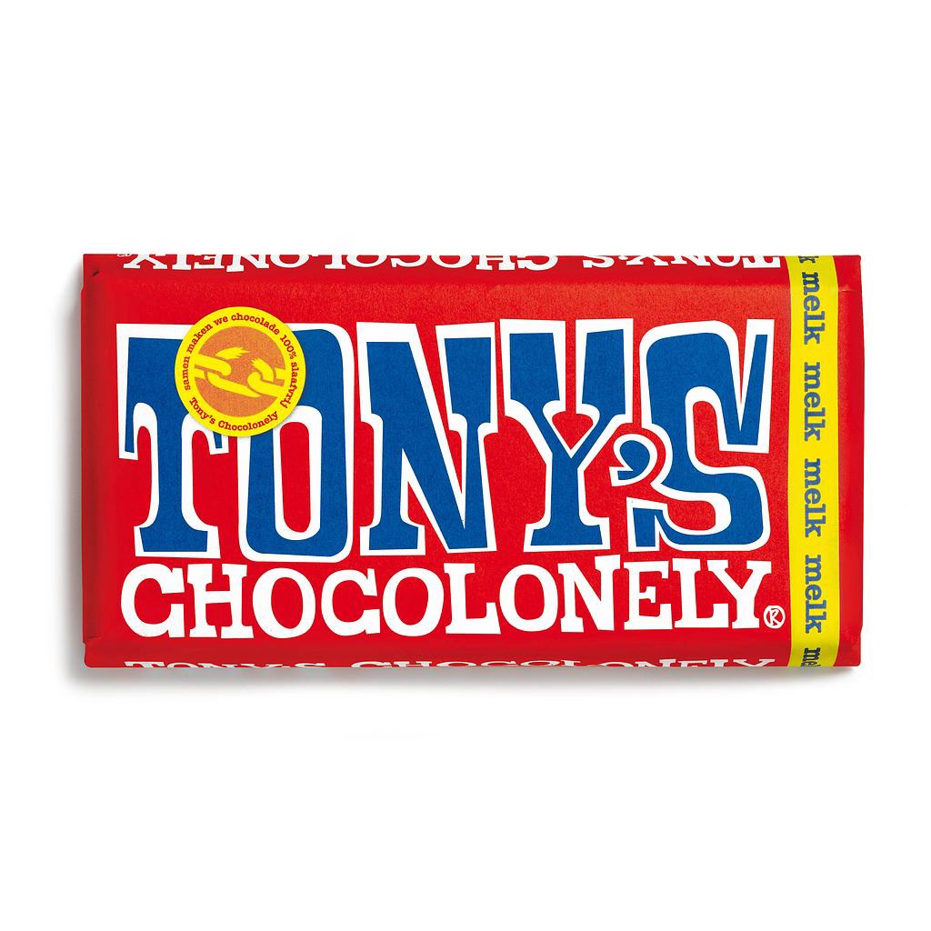 TONY'S CHOCOLONELY牛奶巧克力 / 180公克　eslite誠品