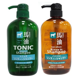 日本熊野HO馬油雙效洗髮精 / 日本熊野馬油酷涼雙效洗髮精