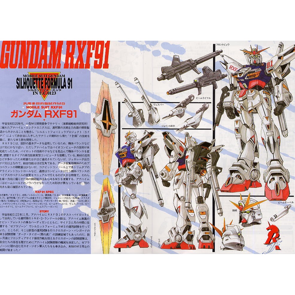亞納海姆鋼彈f91 影子方程式1 100 Gundam Rxf91 現貨 蝦皮購物