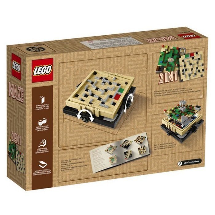 現貨 LEGO 樂高 21305 Ideas 系列 Maze 迷宮 全新未拆 原廠貨