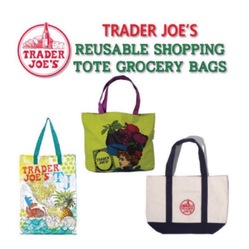 [預購]🇺🇸美國代購有機超市TRADER JOE‘S環保購物袋