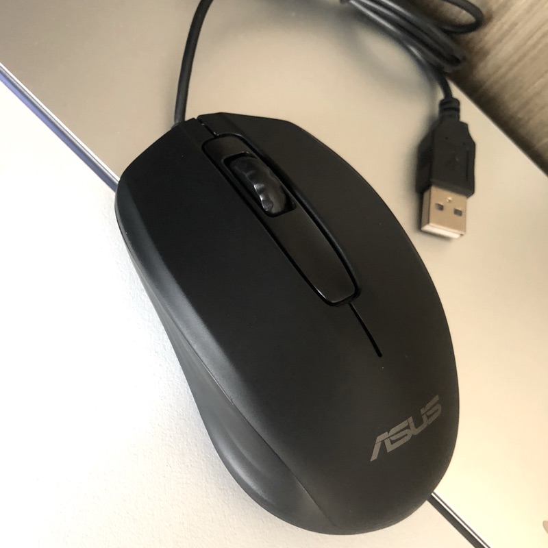 ASUS 有線光學滑鼠 MM-5113（原廠全新）