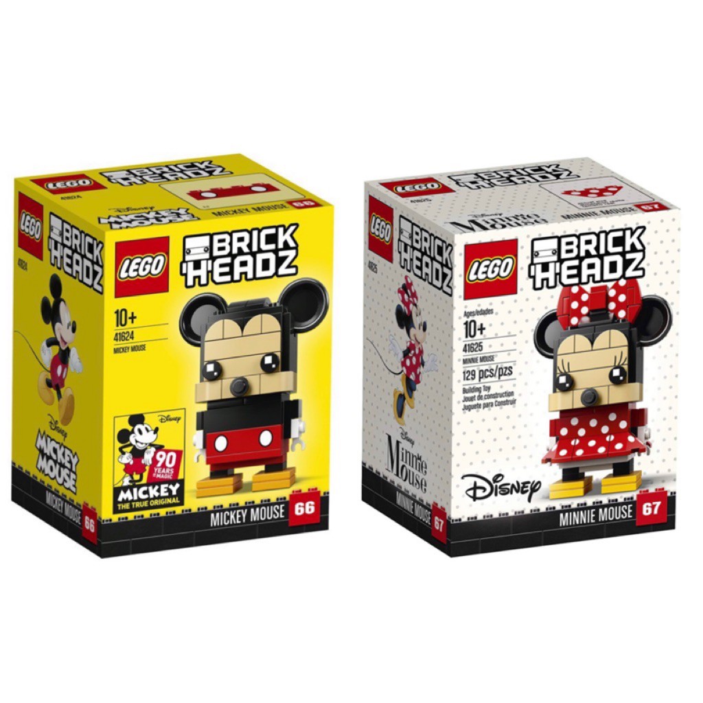 樂高 LEGO 41624 41625 Brickheadz 大頭系列 迪士尼 米奇 米妮 全新未拆
