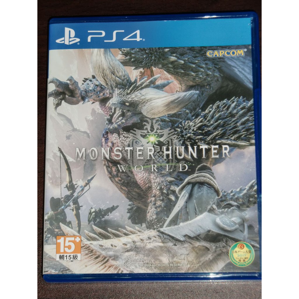 PS4 魔物獵人 世界 中文版 二手 Monster Hunter World