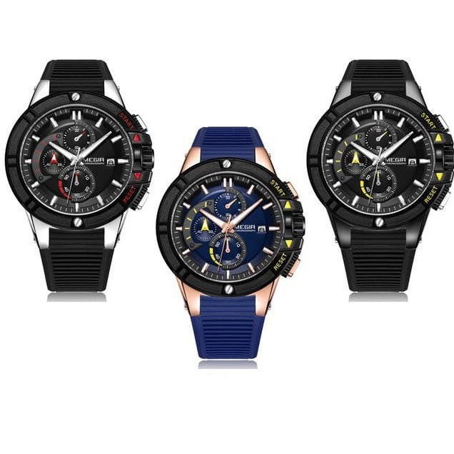 MEGIR 美格爾 運動風系列矽膠手錶  【Watch On-line Store 】