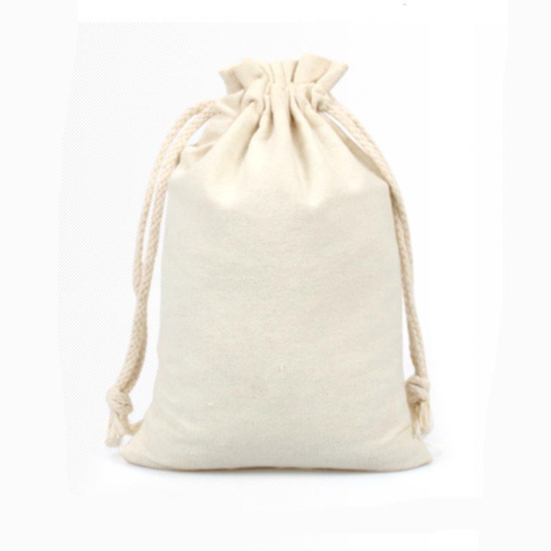 麻布袋15x20CM 棉布束口袋 拉繩袋 收納袋 咖啡豆袋 禮品袋 米袋【DE391】
