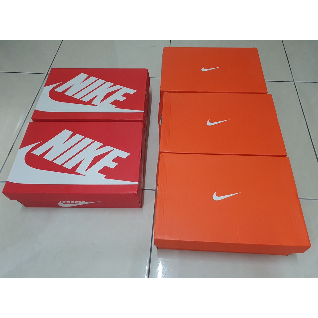 Nike 二手  品牌鞋盒 經典橘 經典紅色大勾勾  (不定時更新數量)