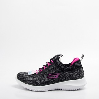 skechers 女童系列 ultra flex 慢跑鞋-黑/粉 81553lbkhp 現貨 零碼出清