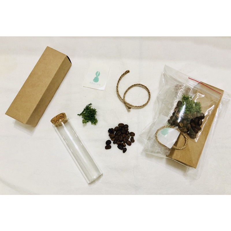 雪栗兔工作室 Diy材料包試管乾燥花家政課程學校課程手作禮物手工藝情人節禮物 蝦皮購物