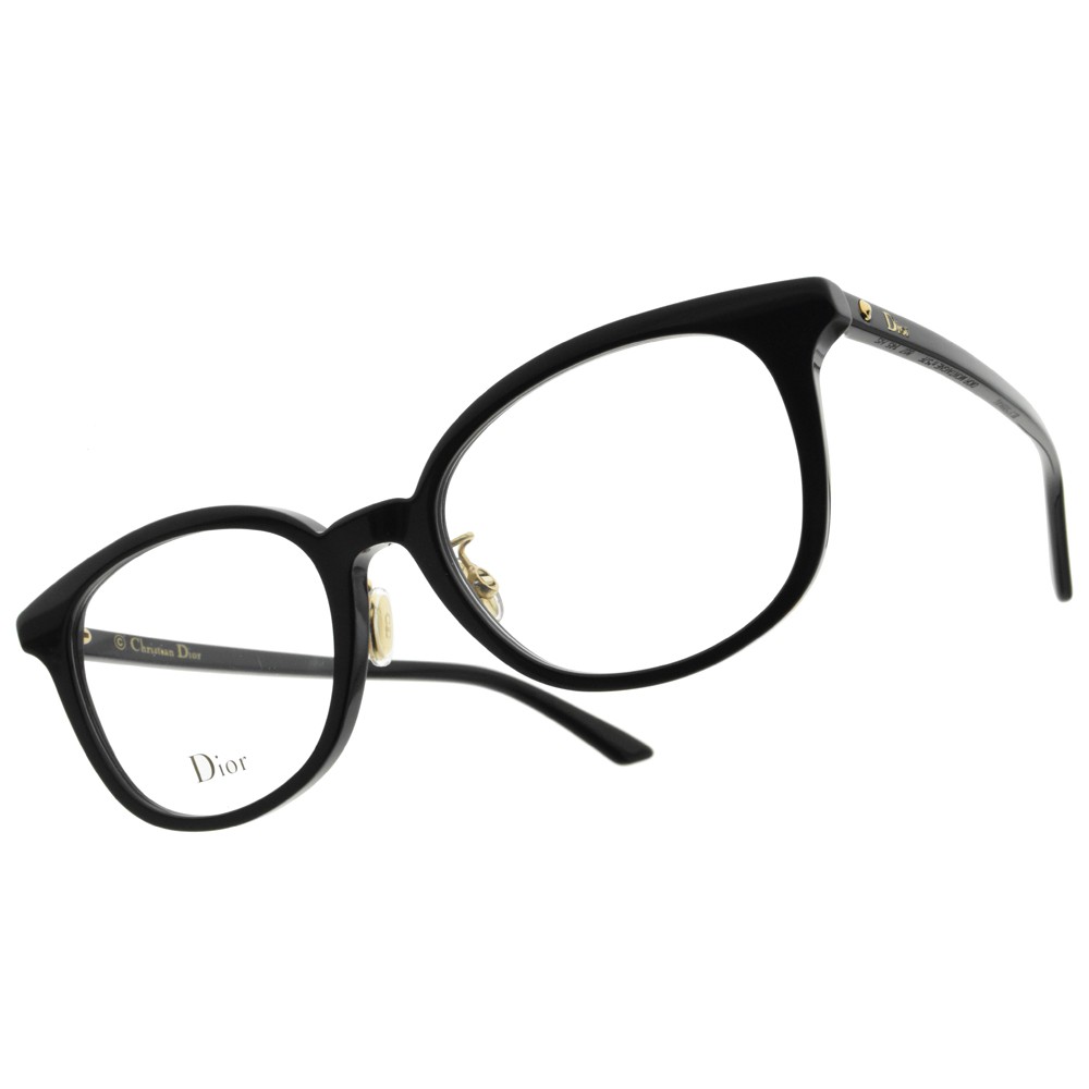 DIOR 光學眼鏡 MONTAIGNE N°57F 807 時尚精品波士頓設計款 - 金橘眼鏡