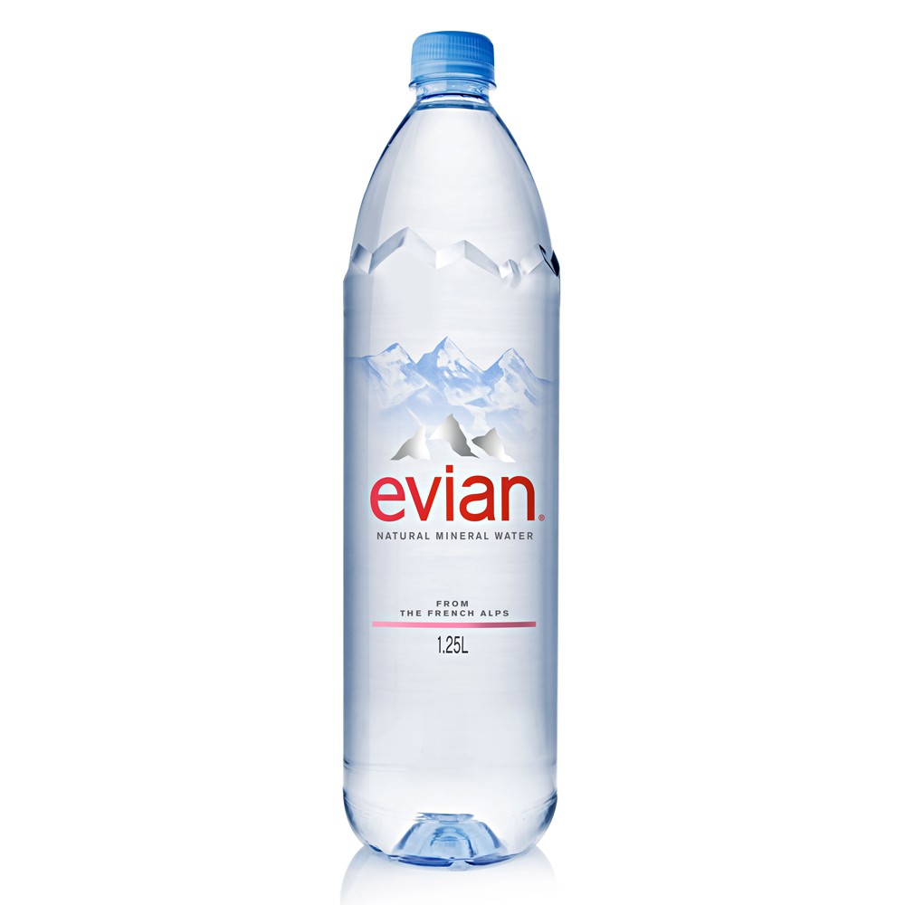 法國 evian依雲 天然礦泉水1250ml 單瓶(超商最多4瓶)