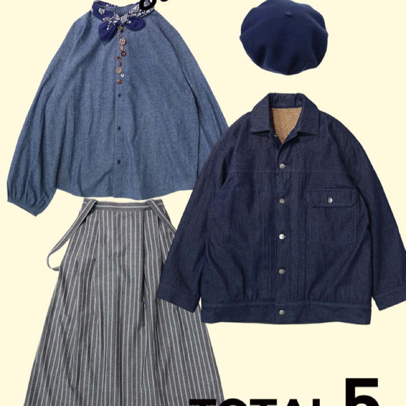 日本品牌rivet Surge 19福袋丹寧款豪華六件set 蝦皮購物