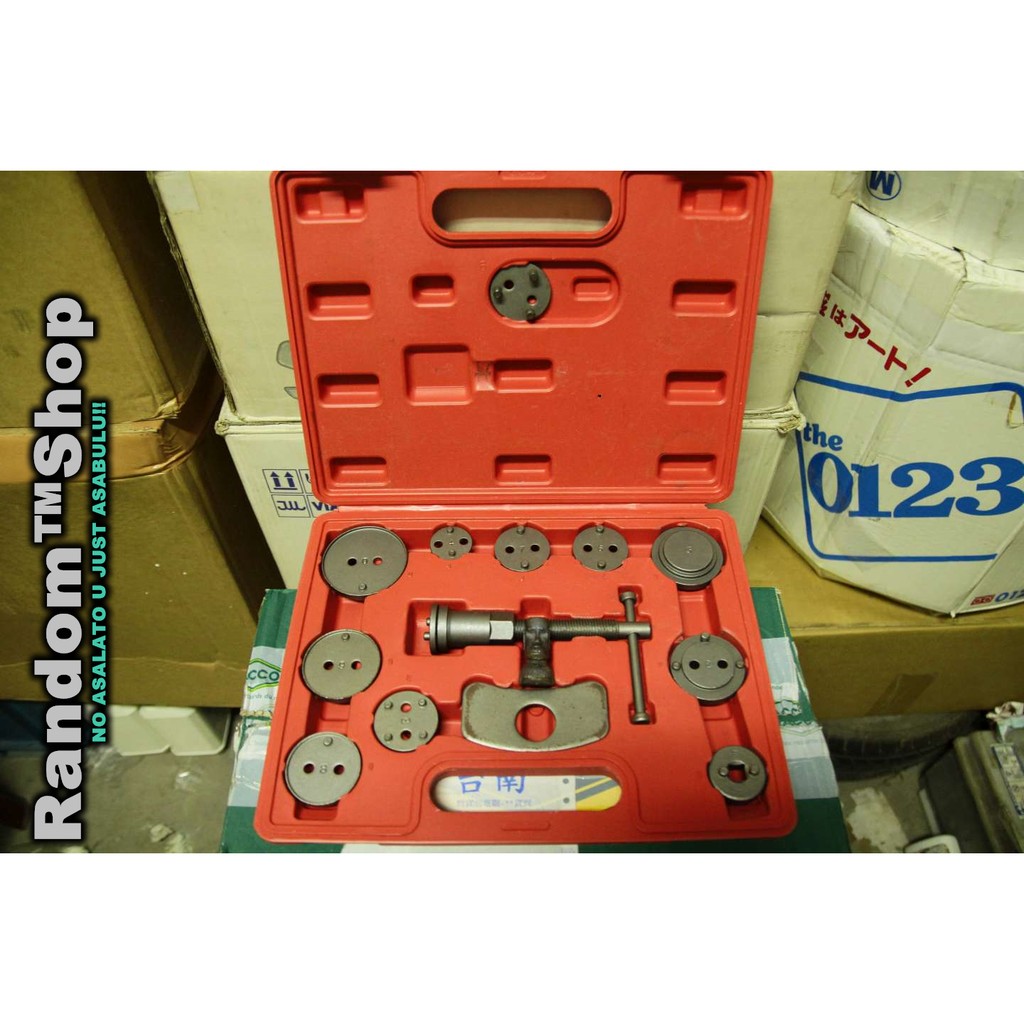 Diy 通用型碟式煞車分泵卡鉗剎車分磅活塞調整器來令片剎車皮拆裝工具 蝦皮購物