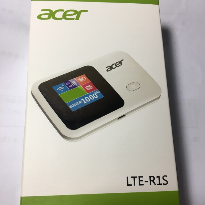 Acer LTE-R1S 4GLTE無線分享器