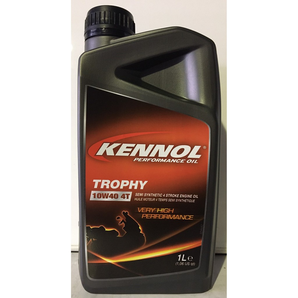 《 油品家 》KENNOL TROPHY 4T 10w40 合成機油(含稅附發票)