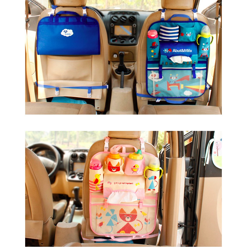 「在台現貨」新 款上市汽車座椅多功能多用途可折疊寶寶用品掛袋置物/媽媽包/收納袋