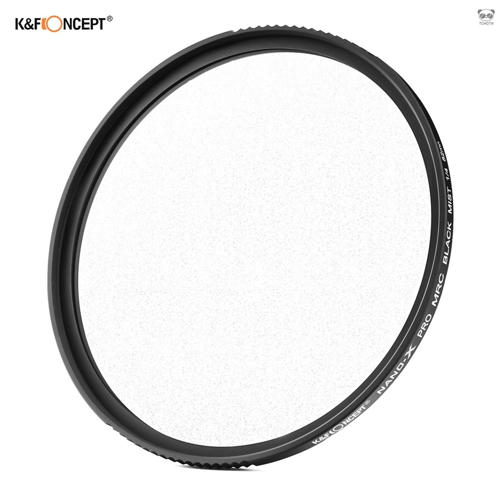 （清倉甩賣）K&F CONCEPT 柔焦濾鏡 黑柔四分之一 超清光學玻璃 鍍防水防刮增透綠膜 口徑82mm