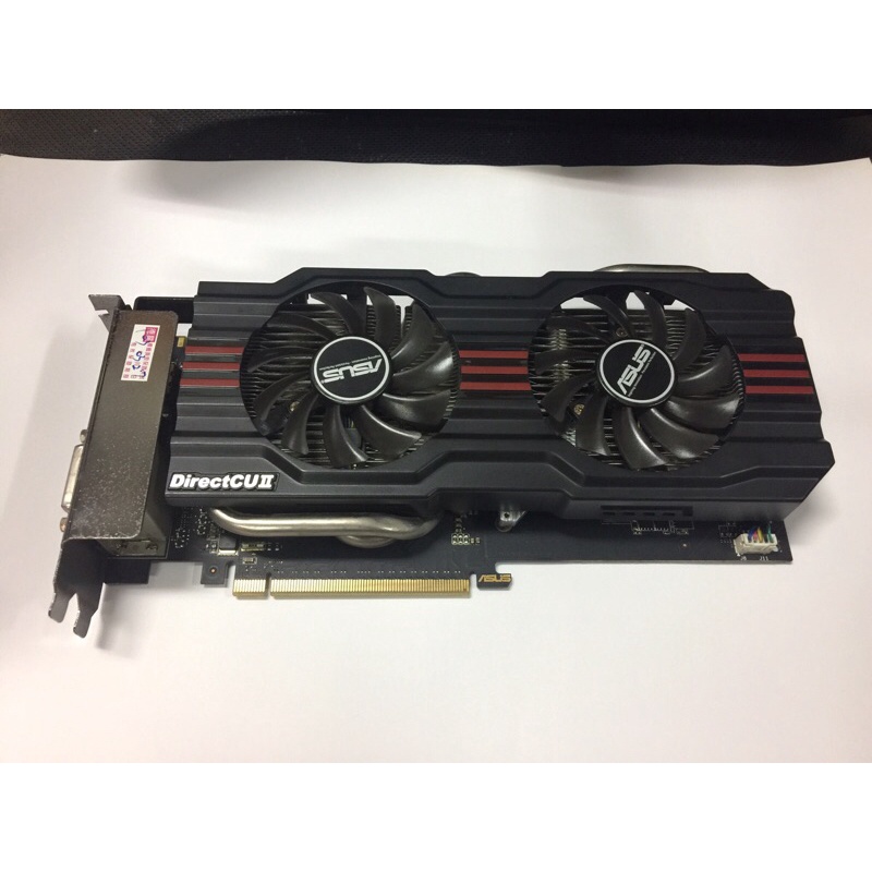 華碩 GTX660-DC2-2GD5 (GTX660 GDDR5 2G) PCI-E顯示卡 二手 $2000