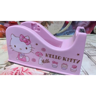 ♥小花花日本精品♥ Hello Kitty 大型膠帶台盒裝 膠台 辦公/居家必備~8