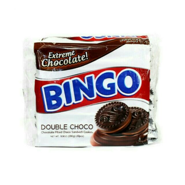 菲律賓 Bingo double choco 夾心餅乾/1包/280g