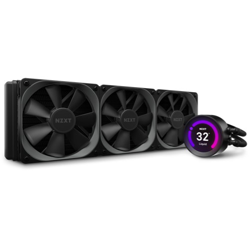 肯瑞pc特裝 Nzxt Kraken Z73 Cpu一體式水冷散熱器支援amd Intel 蝦皮購物