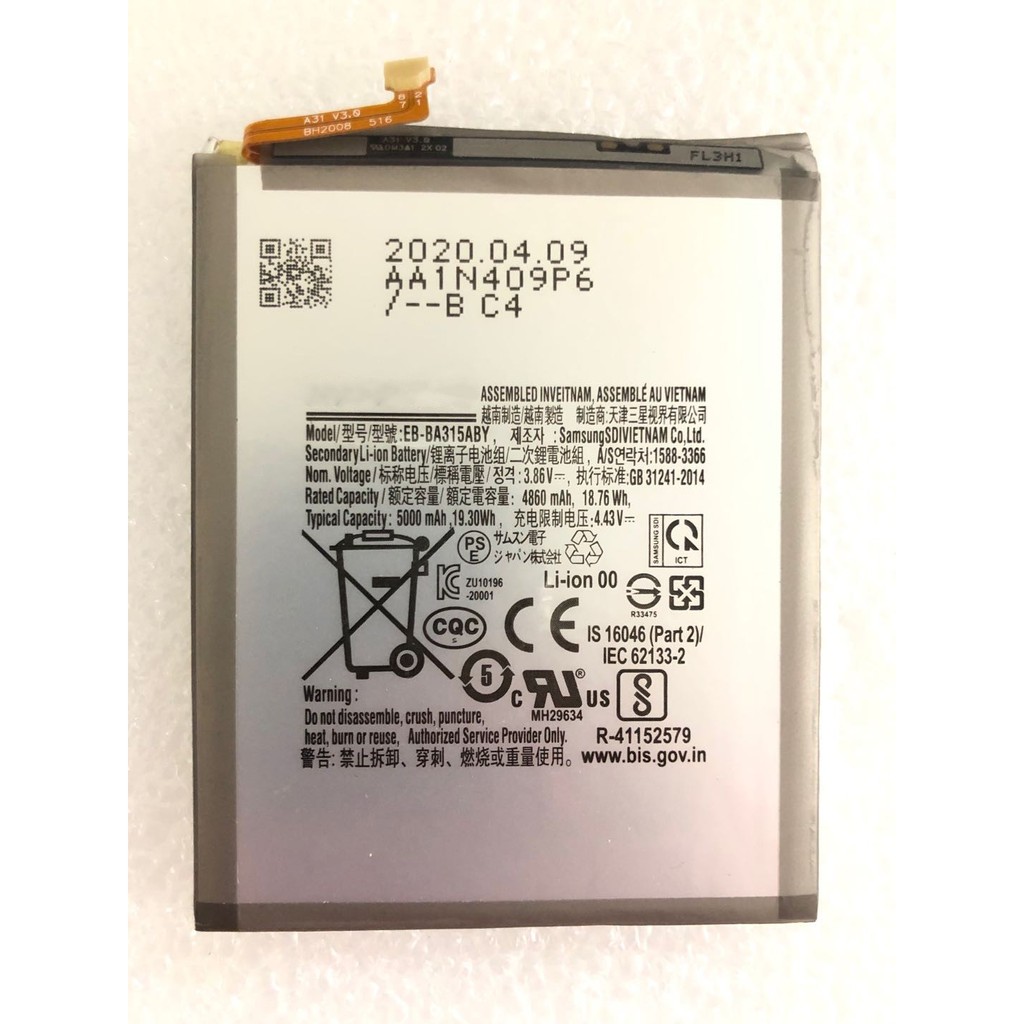 Eb ba315aby аккумулятор samsung