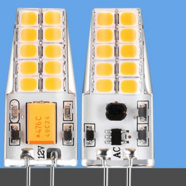 12v AC DC  G4 LED 豆燈 節能 暖白
