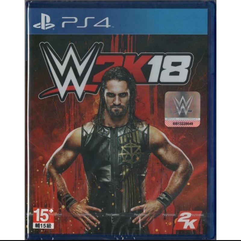 ［Mr. Hank］PS4 遊戲 WWE 2K18 英文版，二手品 #PS4 #PS4遊戲 #PS4主機 #PS4配件