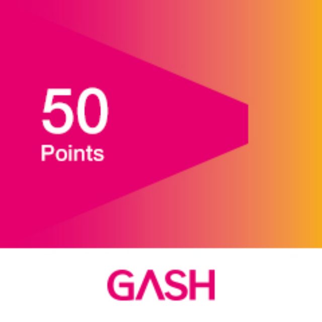 GASH 50點 50 points