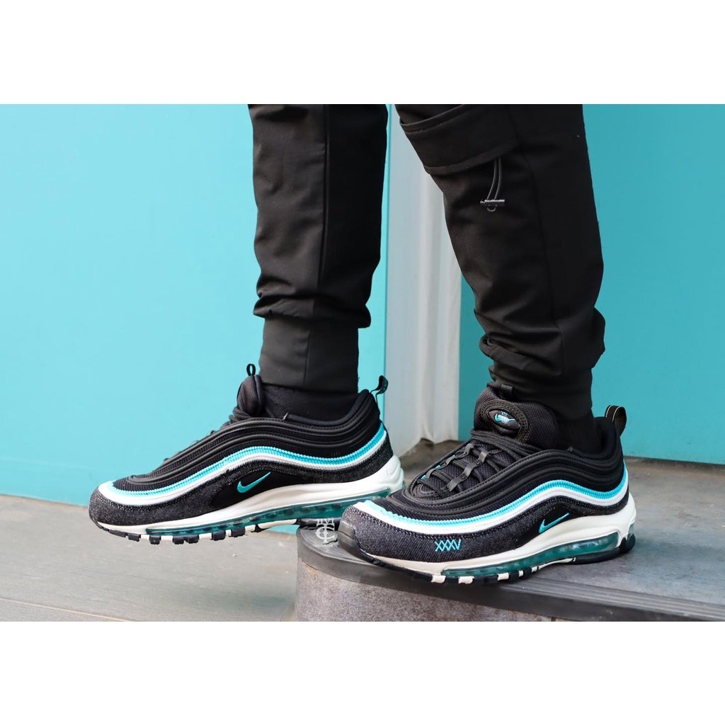 柯拔 Nike Air Max 97 Black Sport Turquoise DN1893-001 慢跑鞋