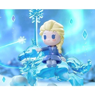 <蛋黃限定>❄️新貨到❄️ 迪士尼冰雪奇緣旋轉木馬系列 盒玩盲盒 全新現貨~~^^