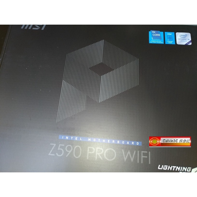 新品 頂級MSI 微星 Z590 PRO WIFI 1200腳位 Intel Z590 Gen4 M.2 RGB ATX