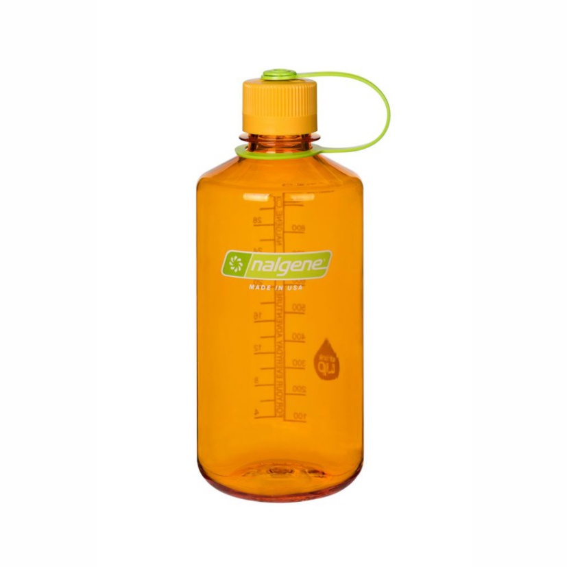 nalgene 1000 ml 窄口水壺 柑橘 2078-2064