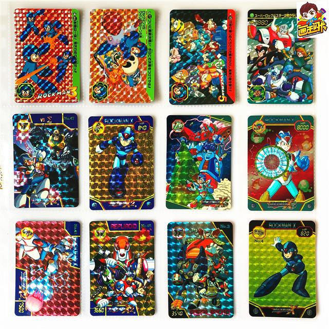 洛克人rockman 日版90年代萬代閃卡小林優太布魯斯 蝦皮購物