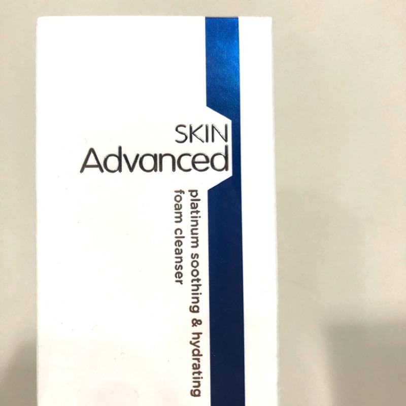 【全新】Skin Advanced 白金舒潤淨透泡沫潔面乳 120ml  胺基酸 敏感肌 保濕 洗面乳 保養