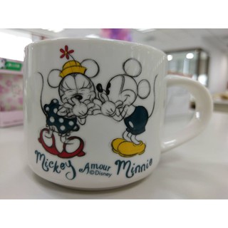 迪士尼 愛戀米奇米妮馬克杯 陶瓷杯 咖啡杯 牛奶杯 400ML