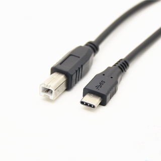 Type-C 轉 USB Type-B 1m 傳輸線 印表機線 掃描器線
