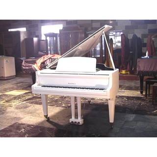 日本YAMAHA中古鋼琴批發倉庫 KAWAI 白色平台鋼琴