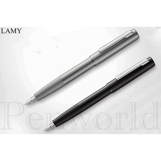 【筆較便宜】德國製 LAMY拉米 AION永恆系列鋼筆(霧黑.橄欖銀) F尖