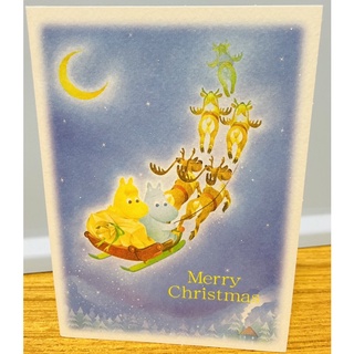 Moomin 姆明嚕嚕米 聖誕卡片