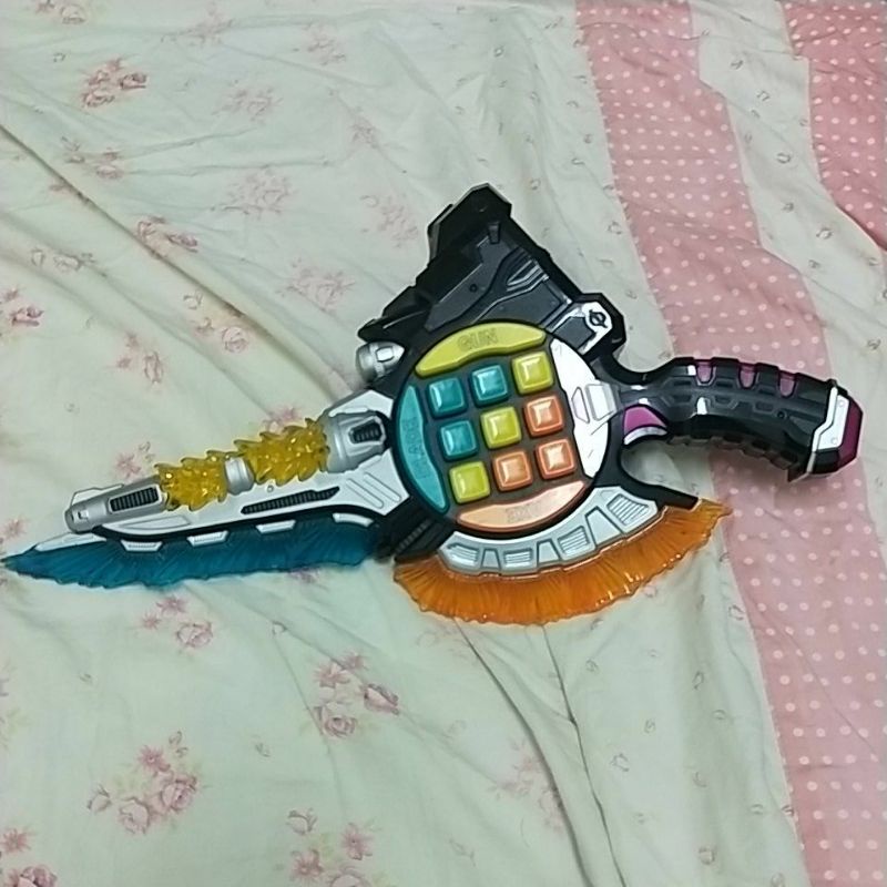 假面騎士EX-Aid 手把鑰刃槍 鍵盤劍 二手有盒盒損