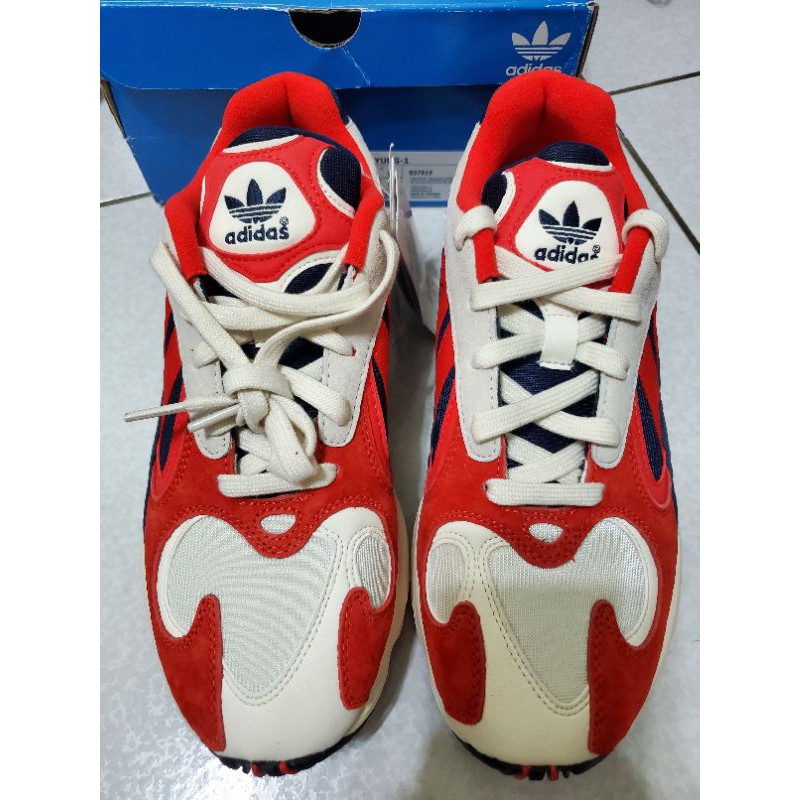 Adidas Originals Yung-1 復古 老爹鞋 紅白藍 球鞋 B37615