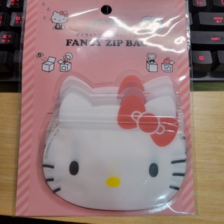 [Q-Pao] HELLO KITTY 造型夾鏈袋 五入 5入 FANCY ZIP BAG