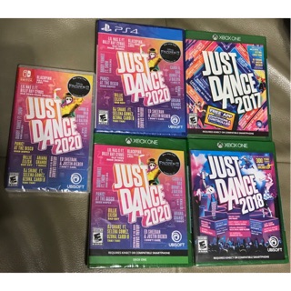 鯨魚屋 美版 全新 Switch Xbox One PS4 Just Dance 2017 2018 2020 舞力全開