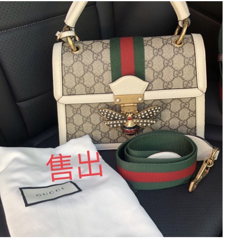 天菜💓天菜💓Gucci🎉Queen Margaret瑪格麗塔小蜜蜂包手提包